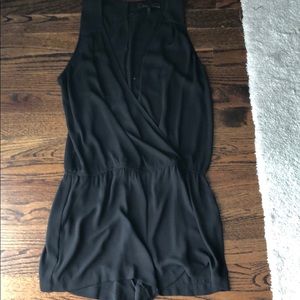 BCBG Maxazria black sleeveless